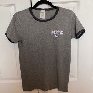 Pink Victoria’s Secret tee shirt